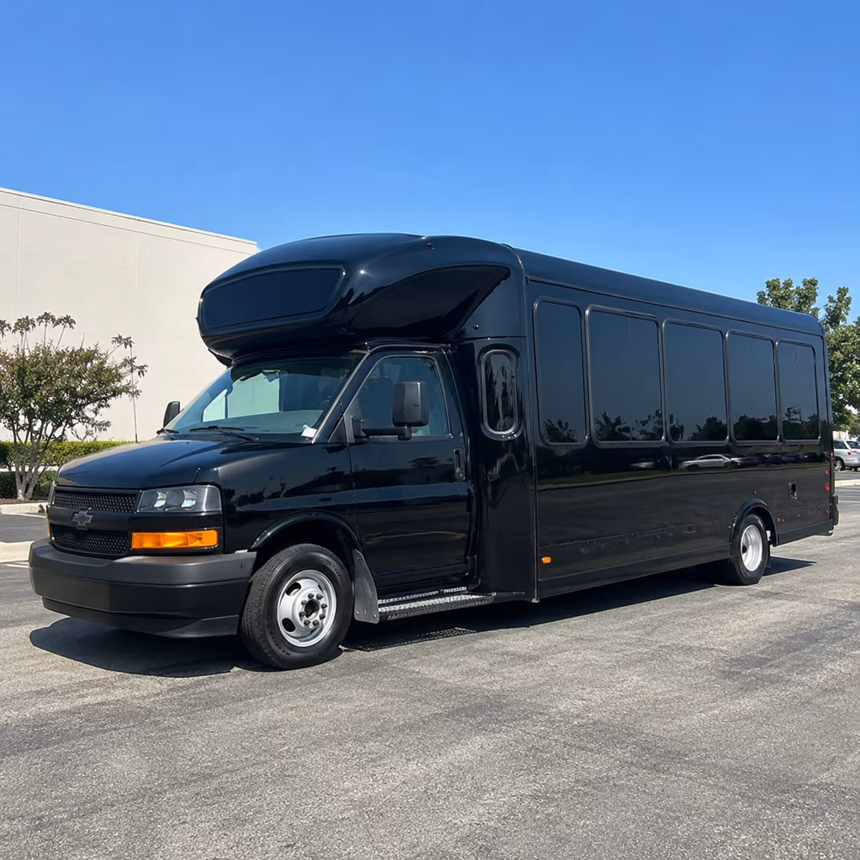 Passenger seating aboard a party bus rental serving Jacksonville