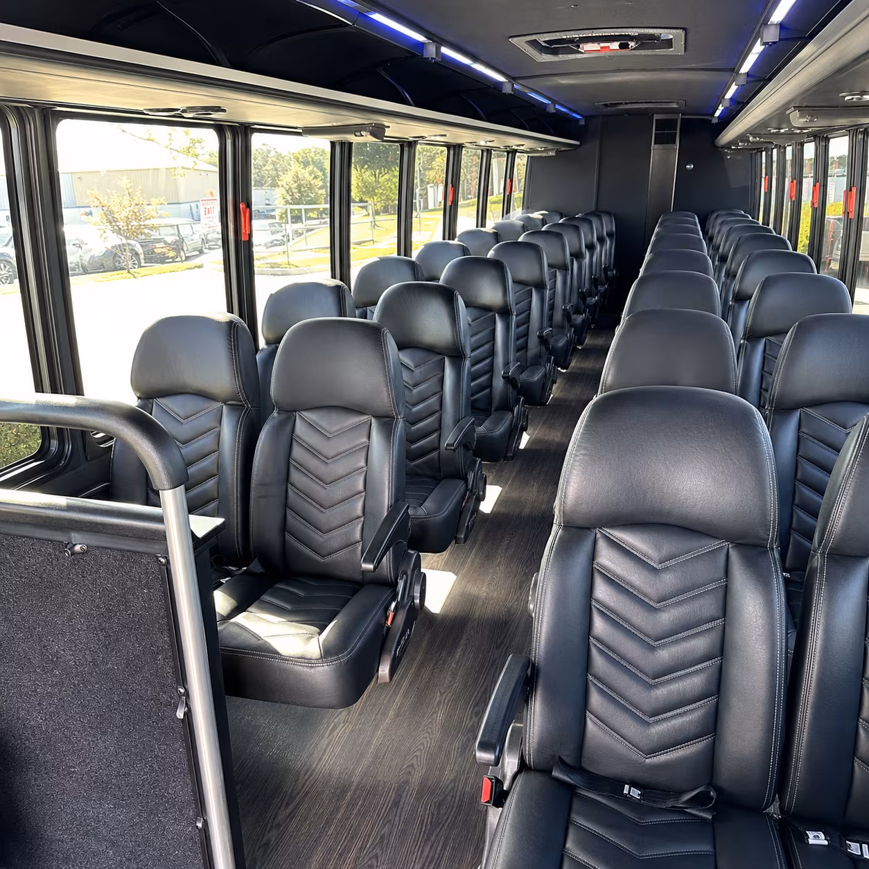 Jacksonville Airport Shuttle & Transportation party bus exterior