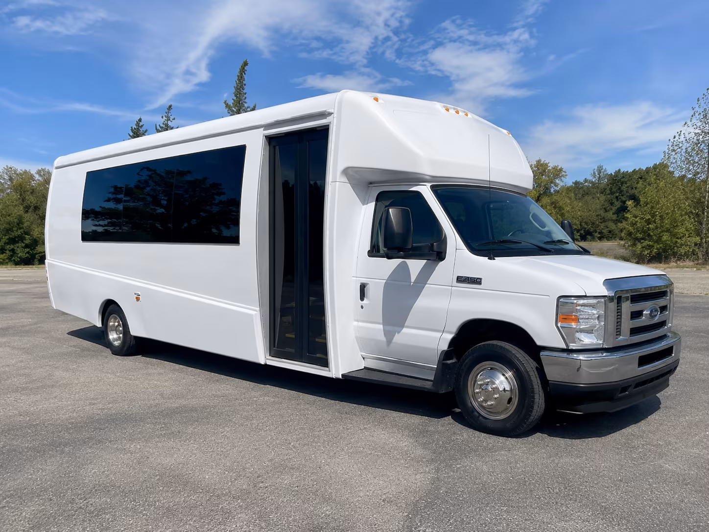 Jacksonville Bachelor & Bachelorette Transportation party bus exterior