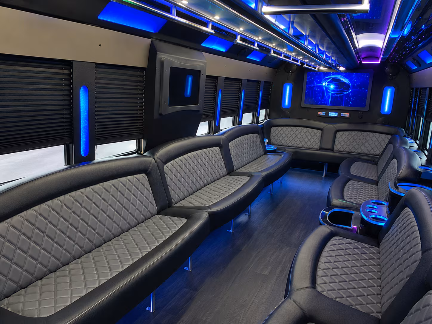Jacksonville Concert & Music Festival Transportation party bus exterior