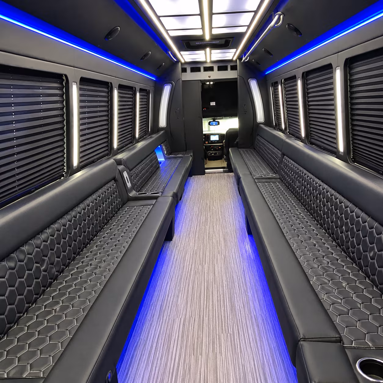 Jacksonville Concert & Music Festival Transportation onboard seating