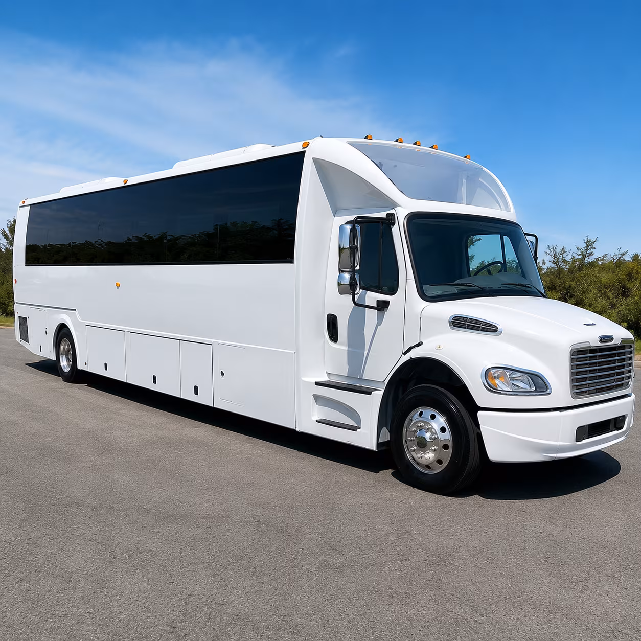 Jacksonville Concert & Music Festival Transportation party bus interior