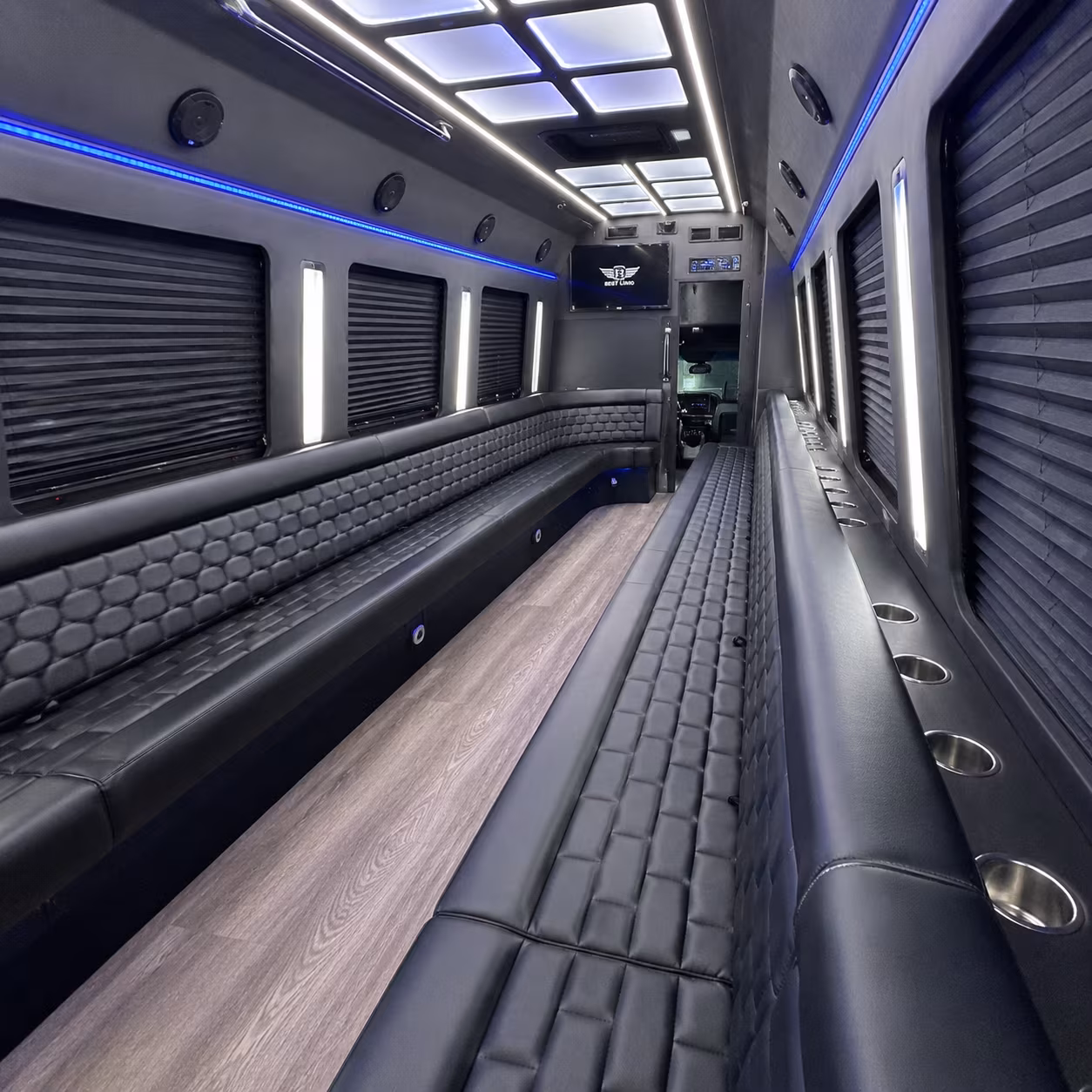 Jacksonville Concert & Music Festival Transportation party bus exterior