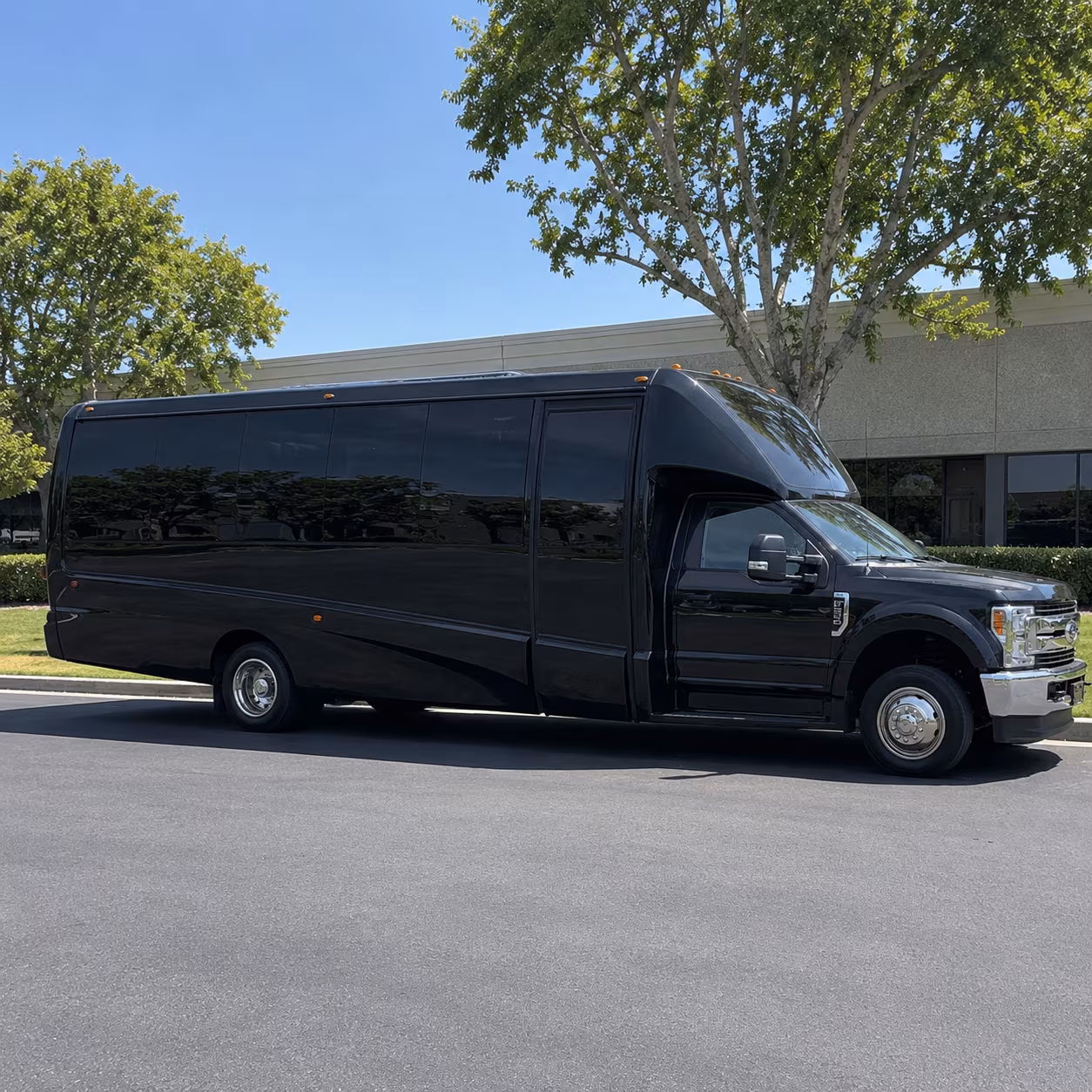 Jacksonville Private Event Transportation party bus interior