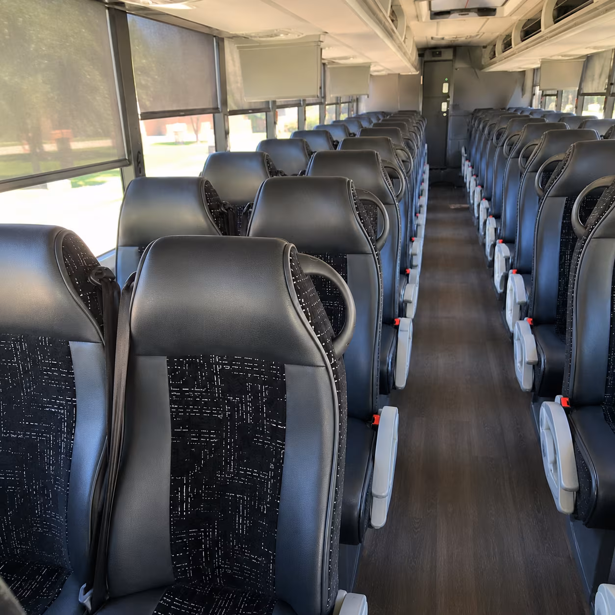 Jacksonville School Event Transportation party bus exterior