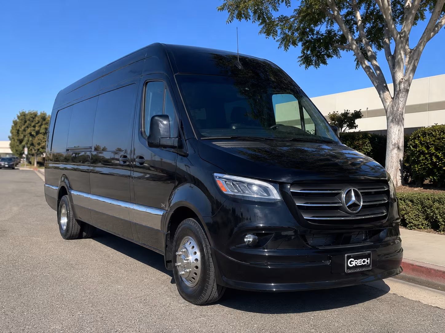 Jacksonville School Event Transportation party bus exterior