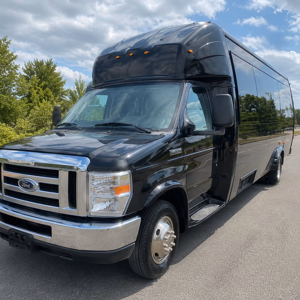 Jacksonville Sporting Event Transportation party bus exterior