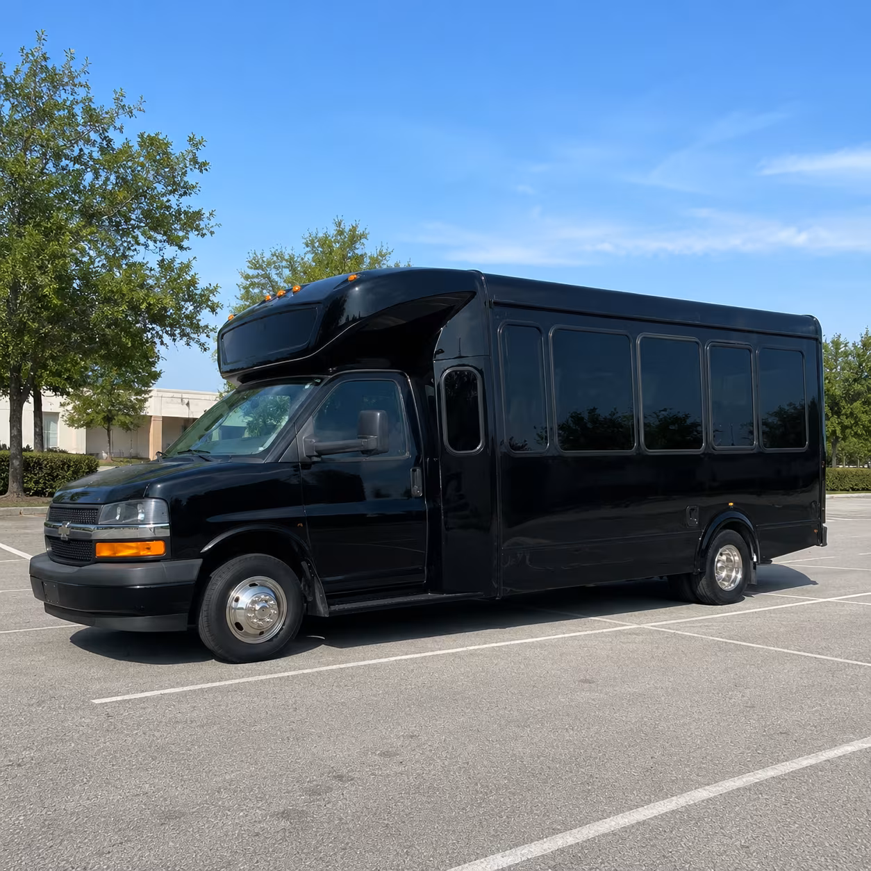 Jacksonville Sporting Event Transportation party bus exterior