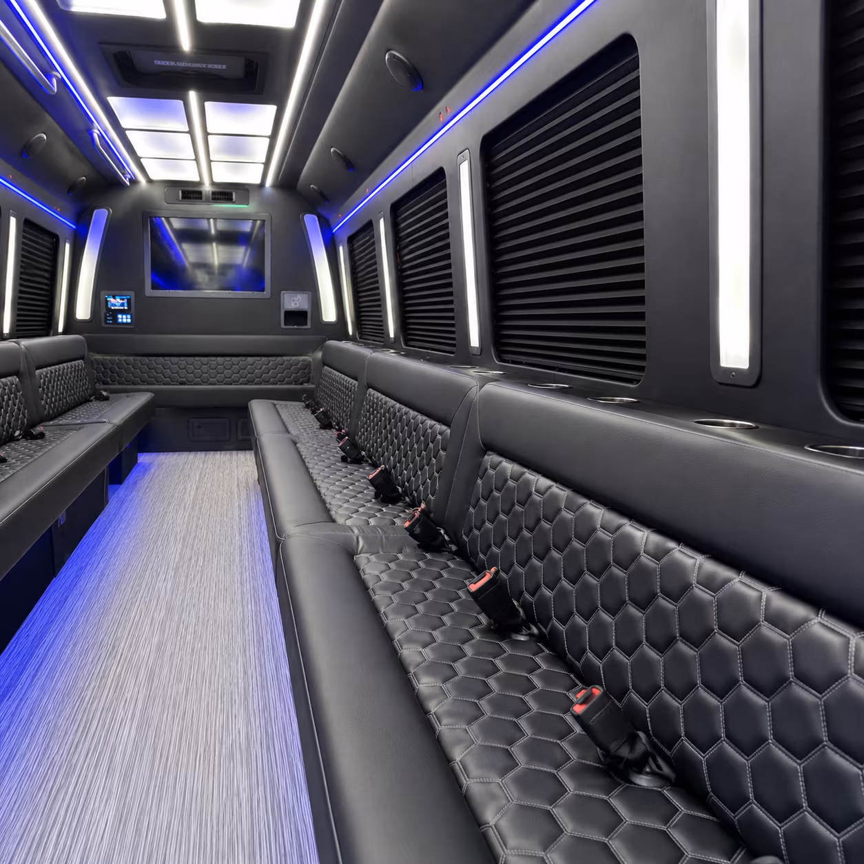 Jacksonville Sporting Event Transportation onboard seating