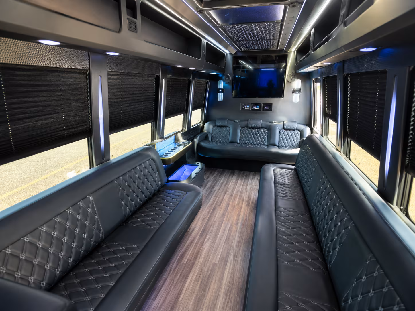 Jacksonville Winery Tour & Pub Crawl Transportation party bus exterior