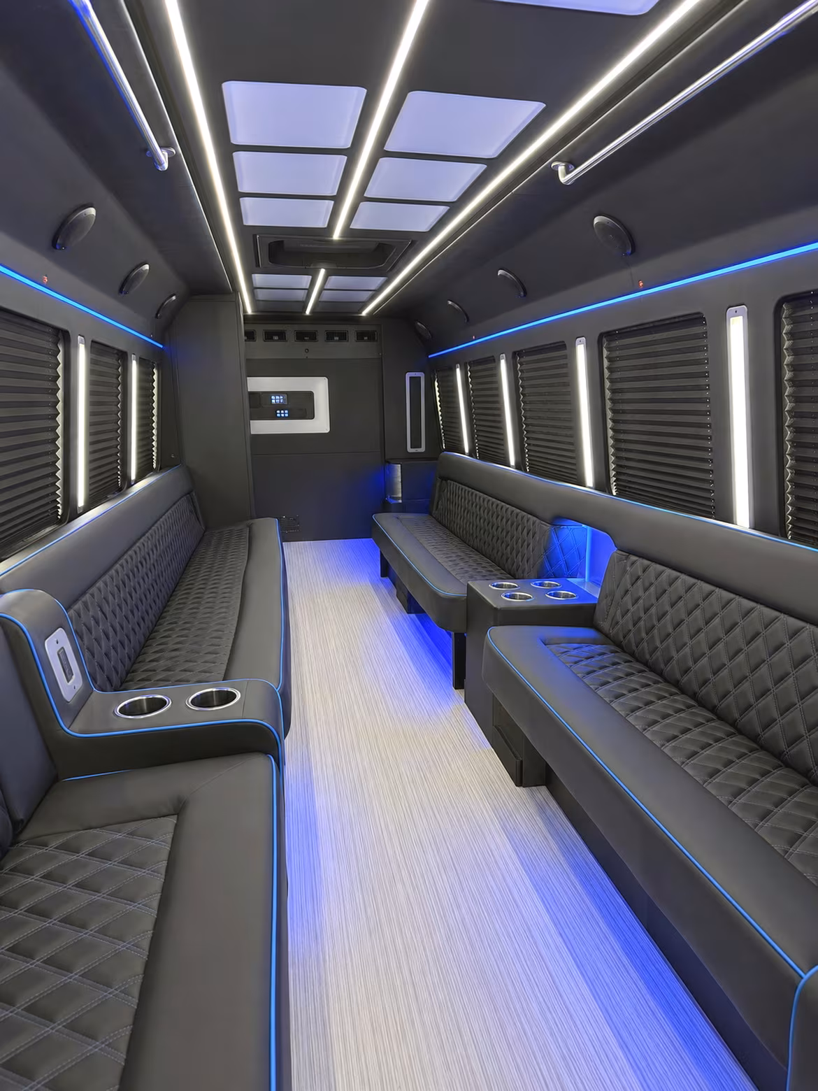 Jacksonville Winery Tour & Pub Crawl Transportation party bus interior
